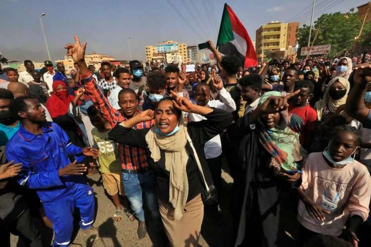 Sudán, octubre de 2021. Foto: AFP, vía El País.