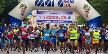 Edición de la carrera Marabana del pasado 2021, celebrada de forma presencial en La Habana, tras dos años de ausencia por la pandemia. Foto: Otmaro Rodríguez / Archivo.