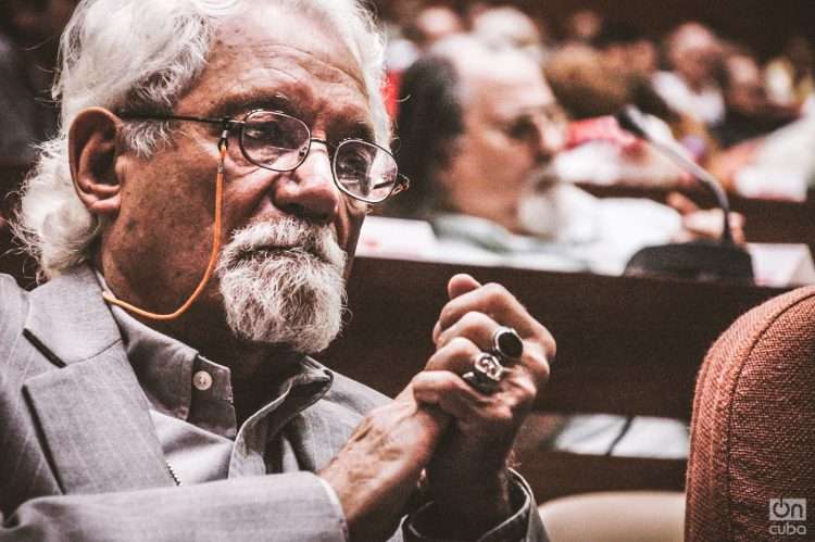 El poeta y Premio Nacional de Literatura de Cuba Pablo Armando Fernández. Foto: Kaloian Santos.