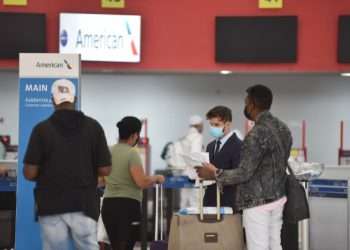 El aeropuerto de La Habana esperaba la llegada de 21 vuelos el lunes. Foto: Omara García/ACN.