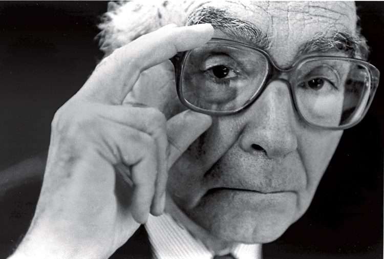 El escritor lusitano premio Nobel de Literatura, José Saramago. Foto: Visāo