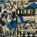 Fotografía cedida por Amelia Peláez Foundation, donde se aprecia la obra "Mural de la casa Salesiana" de la artista cubana, que está en poder del Museo de Bellas Artes de La Habana, y que será puesta a la venta el 8 de diciembre en formato de Token no Fungibles (NFT). Foto: Amelia Peláez Foundation / EFE.
