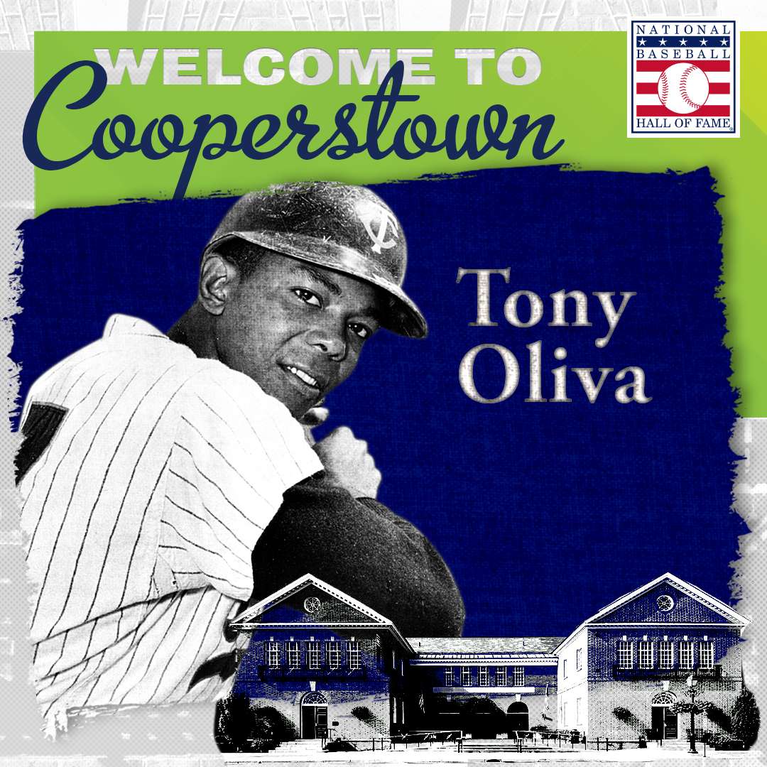 Orgullo Cubano! Tony Oliva se une al Hall of Fame de Las Mayores