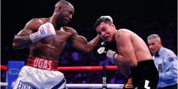 El boxeador cubano Yordenis Ugás (izq). Foto: MARCA / Archivo.