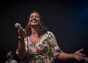 La cantante cubana Eme Alfonso, directora artística del festival Havana World Music (HWM). Foto: Kaloian / Archivo.