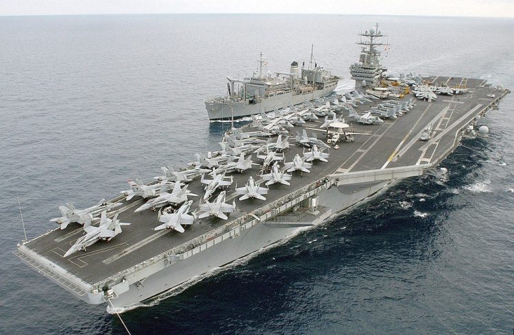 El portaviones USS Harry Truman. Foto: The Aviation Geek Club.