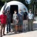 Científicos parte del equipo del nuevo observatorio cubano-ruso. Foto: radiorebelde.cu