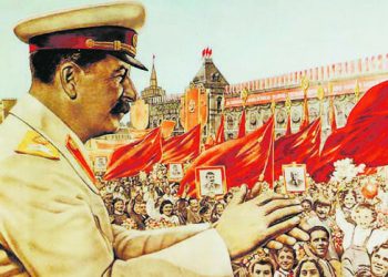 Cartel propagandístico de Joseph Stalin. Tomado de ABC.
