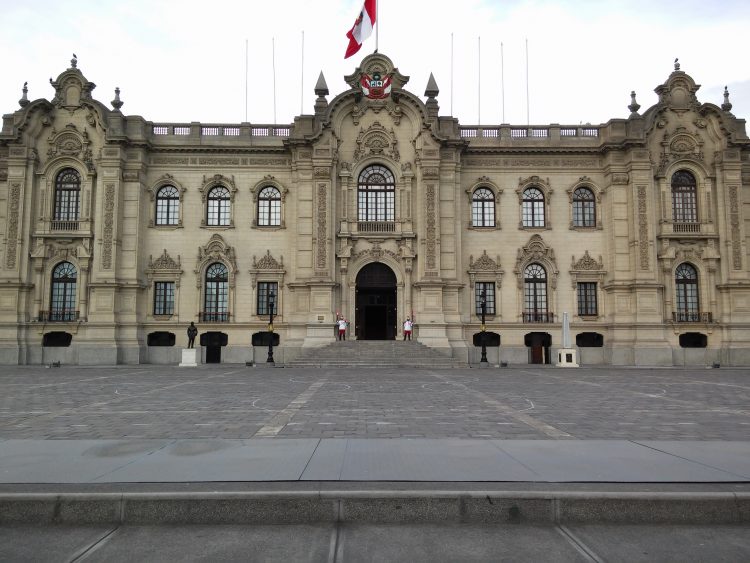 Palacio de Gobierno, Perú. Foto: Wikipedia.