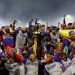 Los Caimanes de Barranquilla lograron un histórico título para Colombia en la Serie del Caribe de Santo Domingo 2022. Foto: Orlando Barría/Efe.