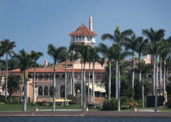 La residencia de Donald Trump en Mar-a-Lago, Florida. Foto: CNBC.