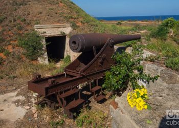 Batería de Costa No.1, sistema de defensa construido por el imperio Español para defender La Habana, situado al este de la capital cubana. Foto: Otmaro Rodríguez.