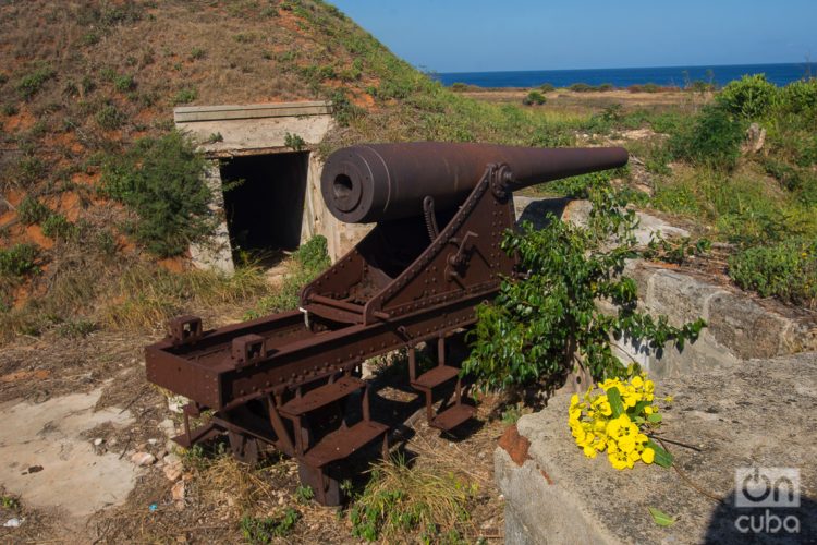 Batería de Costa No.1, sistema de defensa construido por el imperio Español para defender La Habana, situado al este de la capital cubana. Foto: Otmaro Rodríguez.