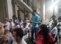 Debate comunitario sobre el Código de las Familias celebrado en la escuela secundaria Jorge Arturo Vilaboy, de la Habana Vieja. Foto: Eric Caraballoso Díaz.