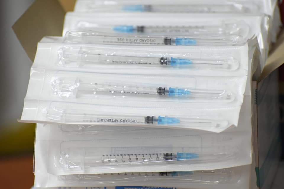 Jeringuillas para la vacunación anticovid. Foto: Prensa Latina (PL).