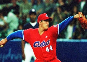 Maels Rodríguez es el único lanzador cubano que ha tirado un juego perfecto. Foto: Tomada de Swing Completo.
