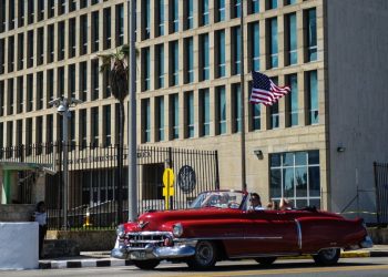 Embajada de Estados Unidos en La Habana. Foto: AFP / Archivo.