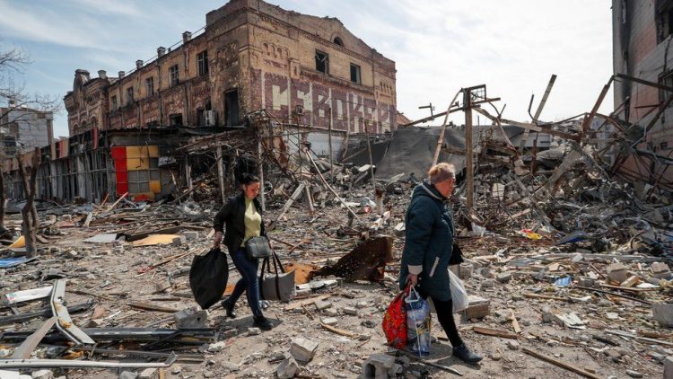 Mariupol, la ciudad portuaria que ha estado bajo ataque durante casi seis semanas. Foto: BBC.