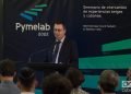 Jean-Jacques Bastien, embajador del Reino de Bélgica en Cuba, interviene en el evento Pymelab 2022. Foto: Otmaro Rodríguez.