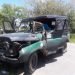Vehículo accidentado en la central provincia cubana de Ciego de Ávila. Foto: radiosurco.icrt.cu