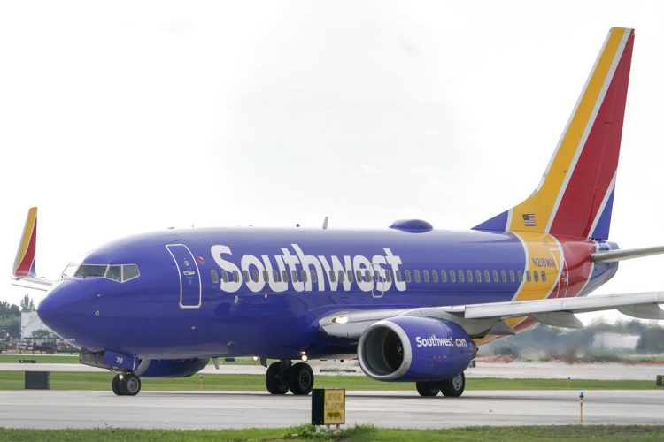 Aeronave de Southwest Airlines. Foto: Morry Gash/AP)
