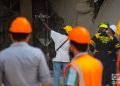 Labores en la zona del hotel Saratoga, en La Habana, a varios días de la explosión ocurrida en el lugar. Foto: Otmaro Rodríguez.