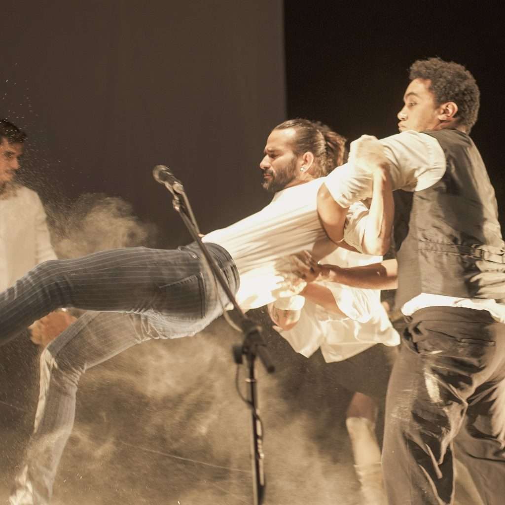 “Los pájaros.” Pedro Rojas, Carlos Morales and Frank Cuesta. Photo: courtesy of the interviewee.