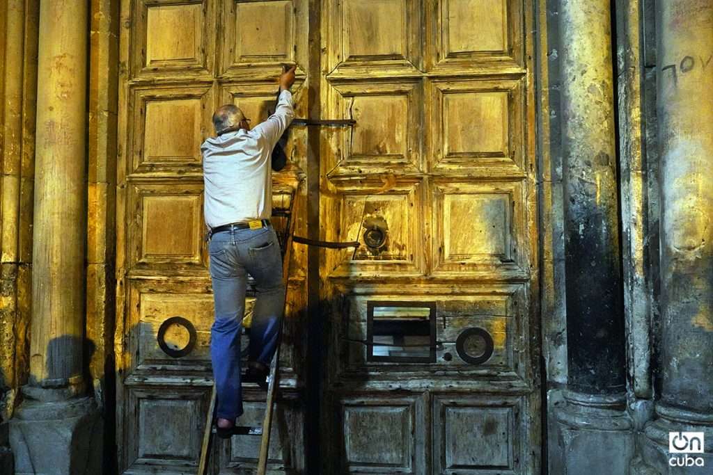 Holy Sepulchre, where everything happened, or where it didn't...