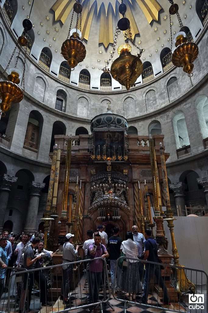 Holy Sepulchre, where everything happened, or where it didn't...