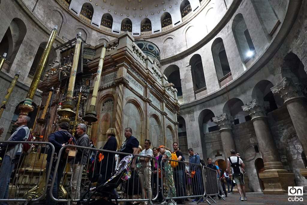 Holy Sepulchre, where everything happened, or where it didn't...