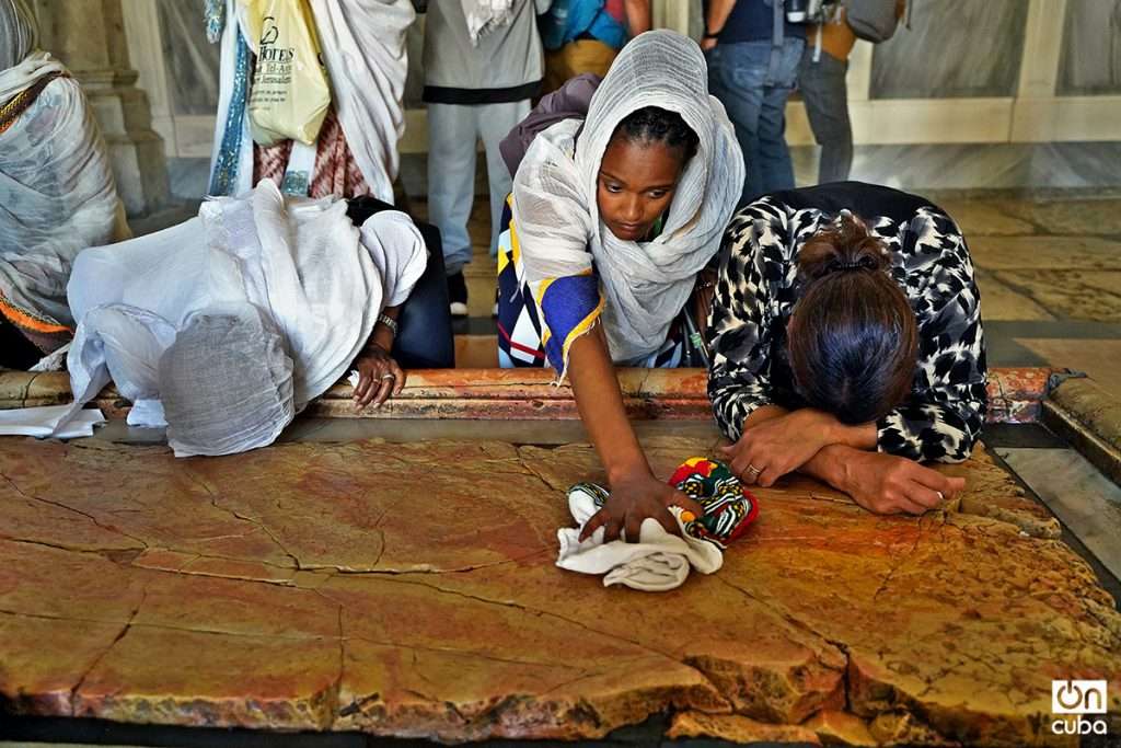 Holy Sepulchre, where everything happened, or where it didn't...