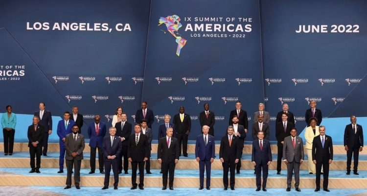 La foto de familia de la IX Cumbre de las Américas.  Foto: Pool/Reuters.