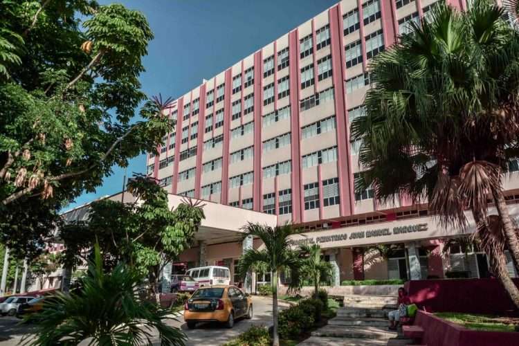 Hospital Pediátrico “Juan Manuel Márquez”, en La Habana. Foto: Cuba en Fotos / Facebook.