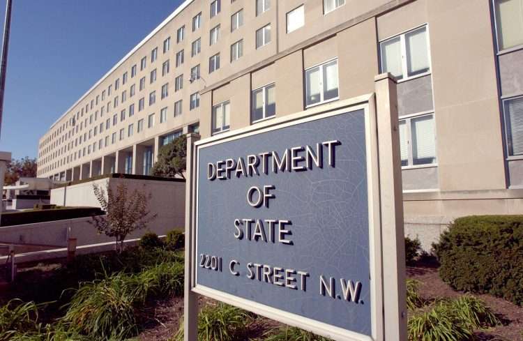 Sede del Departamento de Estado en Washington, DC. | Foto: Getty Images (Archivo)