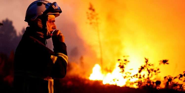 Incendios en Europa como consecuencia de las elevadas temperaturas. Foto: electoral.com