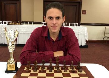 El ajedrecista cubano Carlos Daniel Albornoz. Foto: African Chess Confederation.