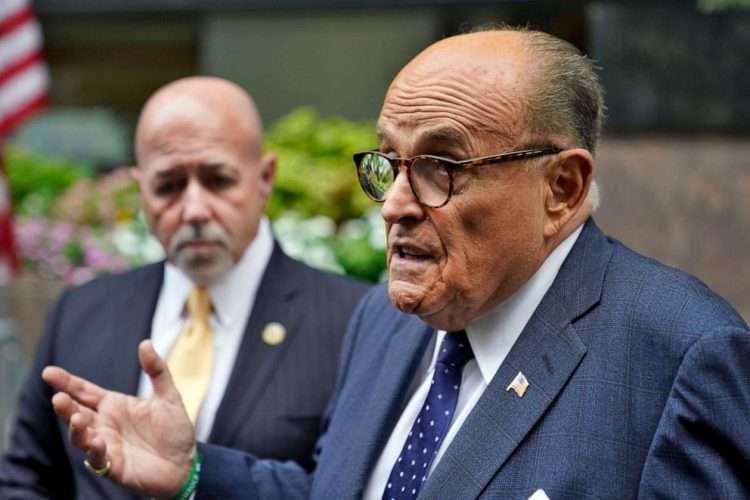 El ex alcalde de Nueva York, Rudolph Giuliani. Foto: ABC.