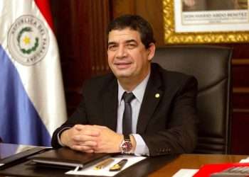 El vicepresidente paraguayo Hugo Velázquez. Foto: Monitoreamos.