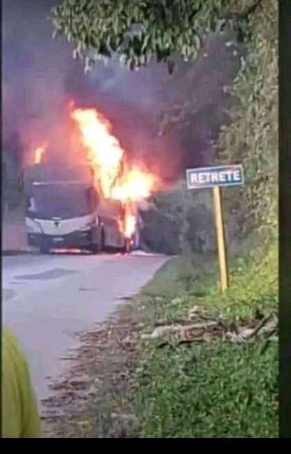 Bus catches fire in eastern Cuba without leaving victims