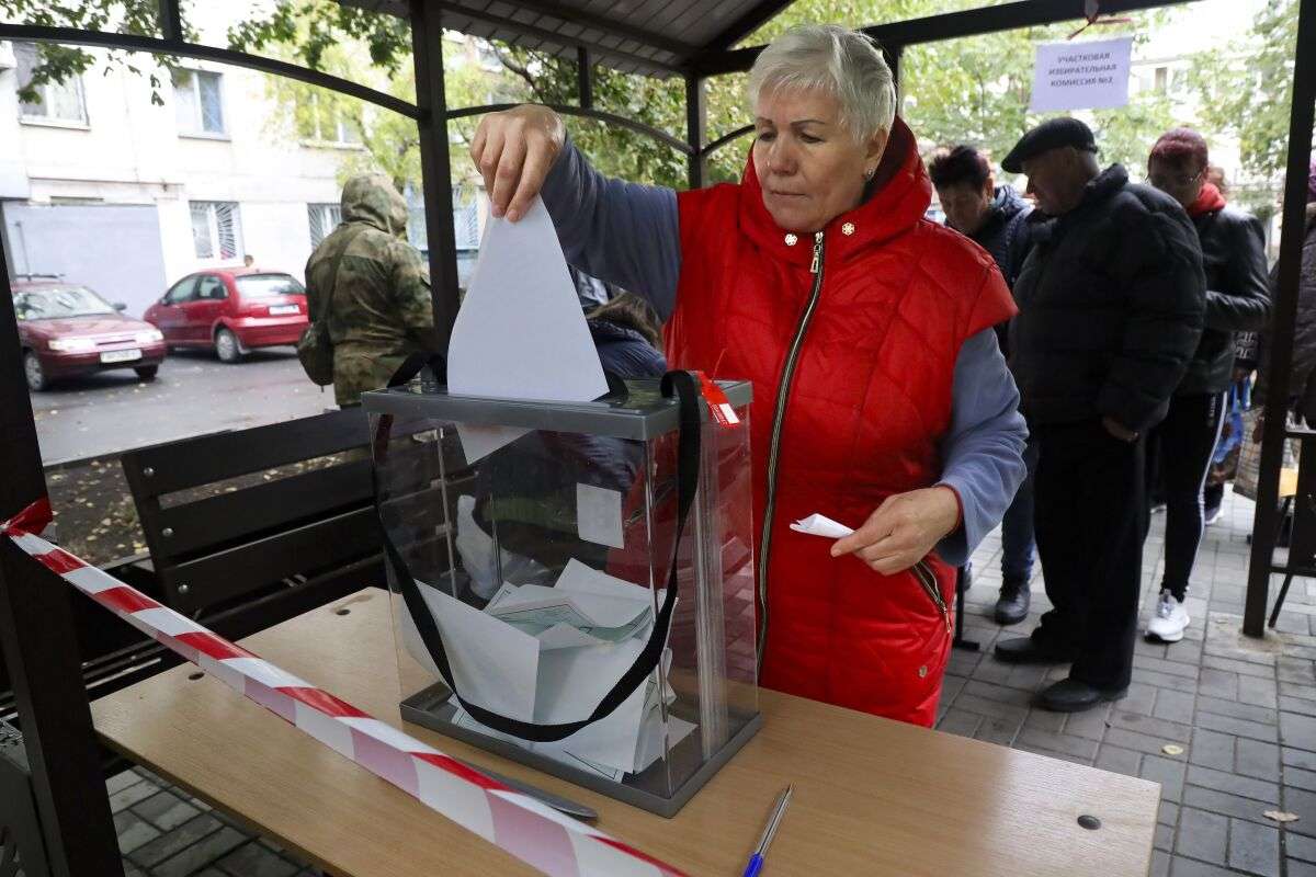 Russia reports on annexation referendums of four Ukrainian regions