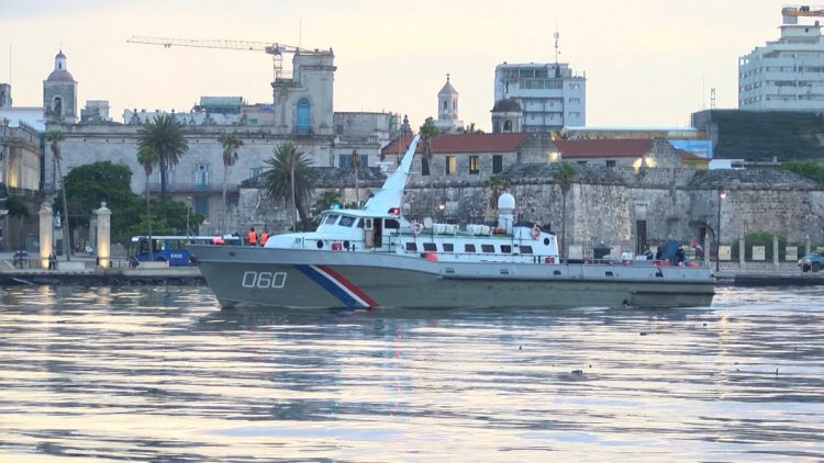 Embarcación de las tropas guardafronteras de Cuba. Foto: minint.gob.cu