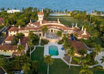 La residencia de Donald Trump en Mar-a-Lago, Florida. Foto: CNN.