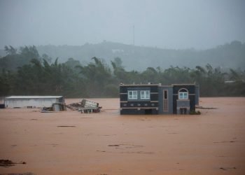 Fiona: grandes inundaciones en Puerto Rico. Foto: Stephanie Rojas/AP.
