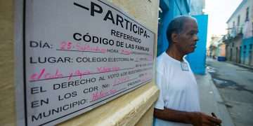 Referendo en Cuba sobre el Código de las Familias, el domingo 25 de septiembre de 2022. Foto: Otmaro Rodríguez.