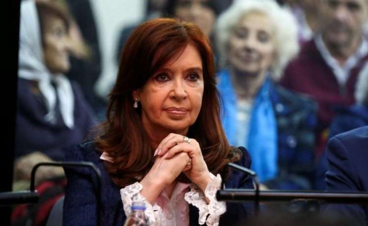 La vicepresidente argentina Cristina Fernández. Foto: BBC.