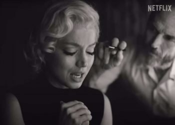 Ana de Armas interpretando a Marilyn Monroe en “Blonde”. Netflix