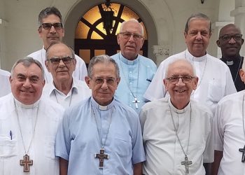 Obispos católicos de Cuba. Foto: Conferencia de Obispos Católicos de Cuba / Facebook.