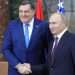 Milorad Dodik en Moscú con Putin. | Foto: Getty (Archivo)