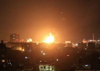 Israel lanzó este sábado varios misiles contra el Aeropuerto Internacional de Damasco y una zona del sur de la capital, dejando al menos cinco soldados muertos. Foto: twitter.com/Syria_Protector.