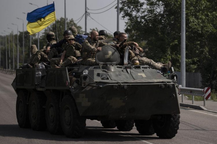 Fuerzas ucranianas en Donetsk. Foto: AP.